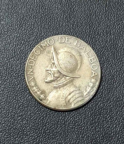 Moeda Antiga Panama 1970 Decimo De Balboa