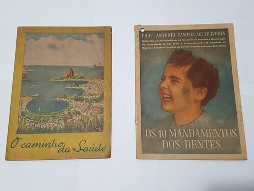 Livretos Antigos Saúde E Higiene - Década De 50