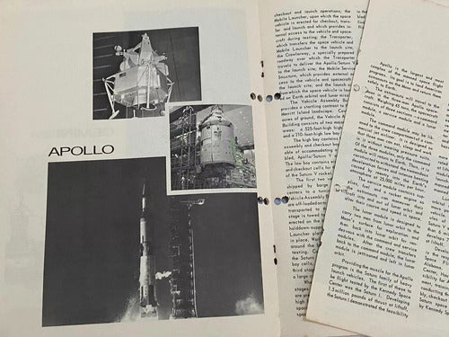 Livreto guia Antigo Nasa Kennedy Space Center