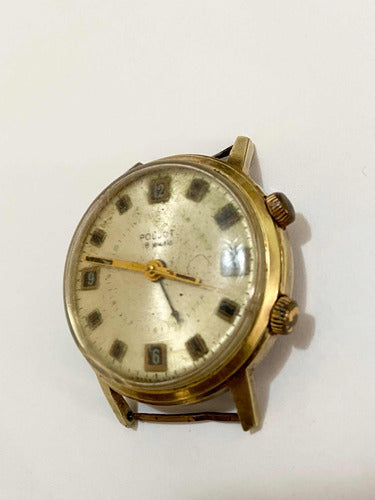 Relógio Antigo De Pulso Poljot 18 Jewels Dourado