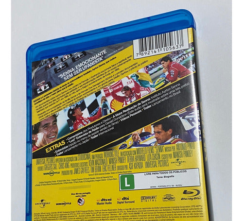 Disco Blue Ray Ayrton Senna O Heroi Brasileiro O Campeão