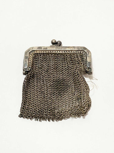 Porta Moedas Antigo Alpaca