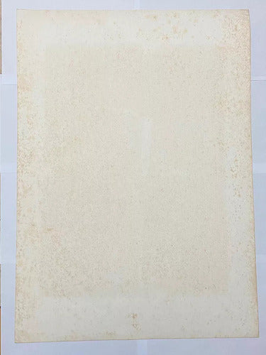 Quadro Gravura Antiga Silvio Oppenheim 93 Geométrica