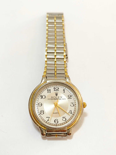 Relógio Rolex Oyster Japan Quartz Antigo Anos 80 32mm