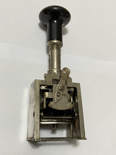 Carimbo Numerador Carbex Com Caixa Original