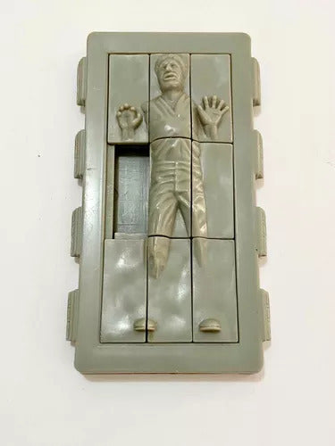 Antigo Quebra Cabeça Star Wars Han Solo Em Carbonita 1997