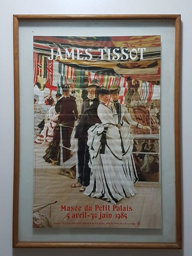 Antigo Poster Paris França Museu Petit Palais 1985