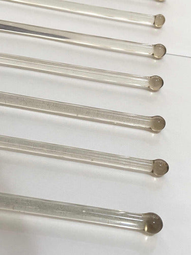 Misturador Mexedor De Bebidas Cristal Murano Antigo Lote