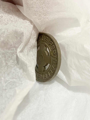 Antiga Ficha Passagem De Bonde Cia Carris Porto Alegrense