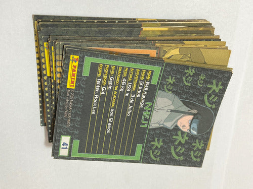 Coleção Cards Naruto Panini