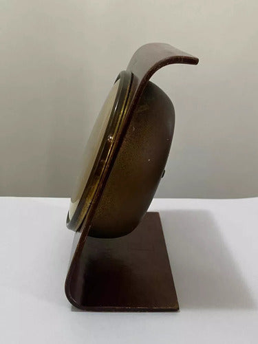 Relógio Antigo Acordina De Mesa Madeira