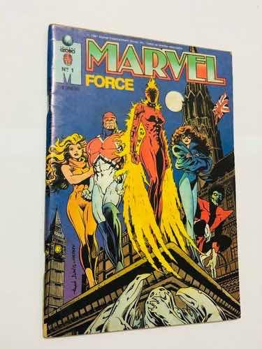 Hq Gibi Antigo Marvel Force 1ª Edição