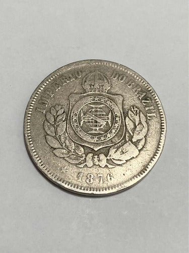 Antiga Moeda 200 Reis 76 Bem Conservada - Lote 5