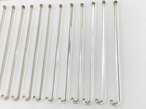 Misturador Mexedor De Bebidas Cristal Murano Antigo Lote