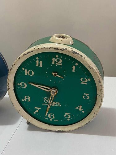 Lote Relógios Despertadores Antigos Berger No Estado