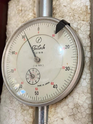 Relógio Comparador Teclock Japonês Antigo