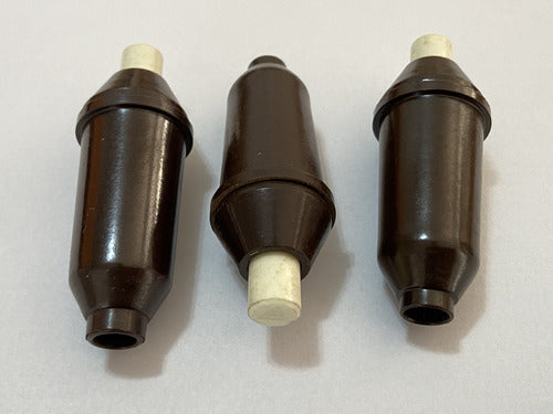 Interruptor Em Baquelite Antigo Tipo Pera Botão