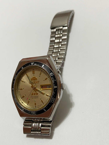 Relógio Antigo Orient Crystal Automatic Zfm 195