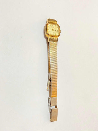 Relógio Antigo Citizen Quartz Japan 3220 Dourado