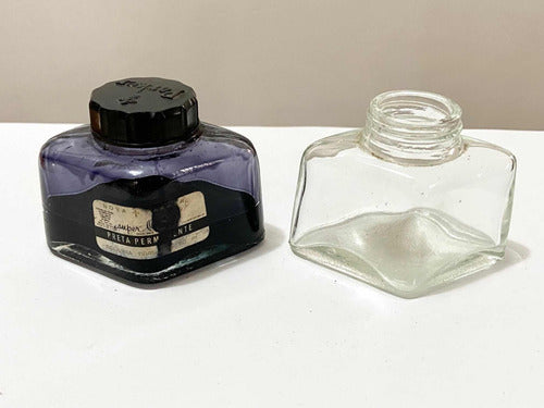 Pote Tinta Para Caneta Antiga Parker Antiga