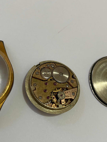 Peças Relógio Antigo Suiço Felipe Rene 17 Rubis Ancre