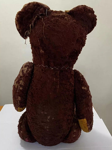 Urso De Pelúcia Antigo Decada De 20