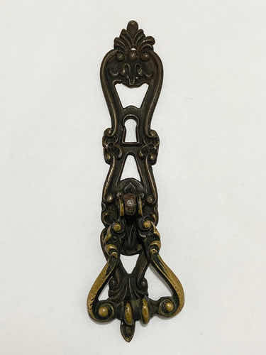 Puxador Antigo De Bronze 18,5cm - Móveis Porta Armário