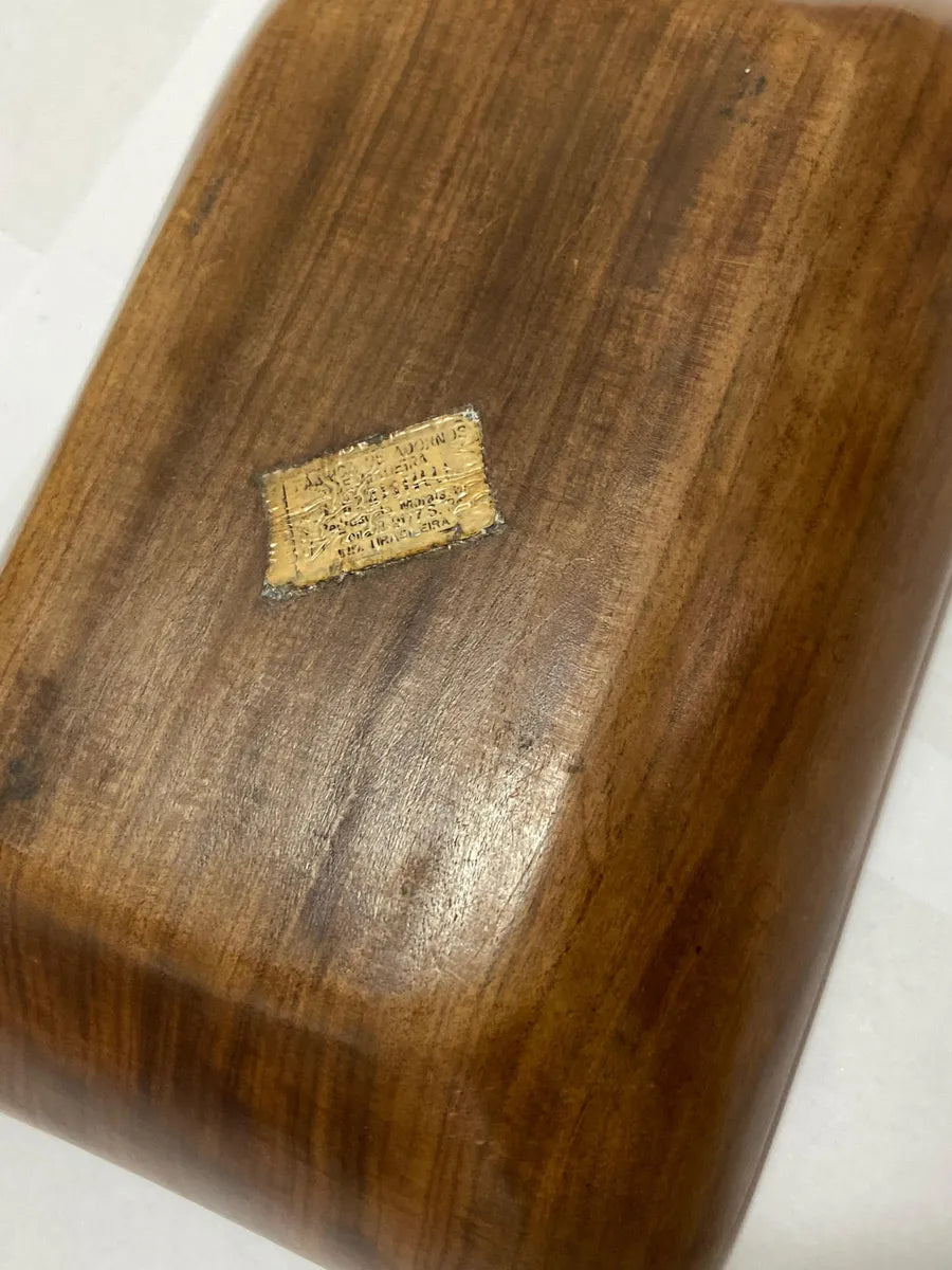 Conjunto Tigelas Retangulares Em Jacarandá Vintage