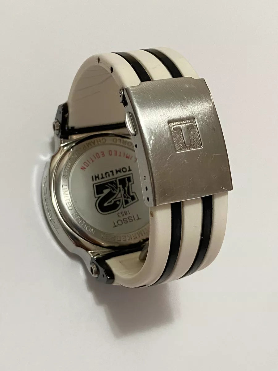 Relógio Raro Tissot Tom Lüthi 12 T-race Edição Limitada