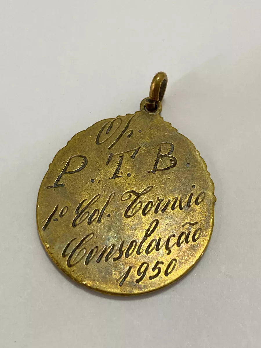 Medalha Antiga Futebol 1950 Bronze Torneio
