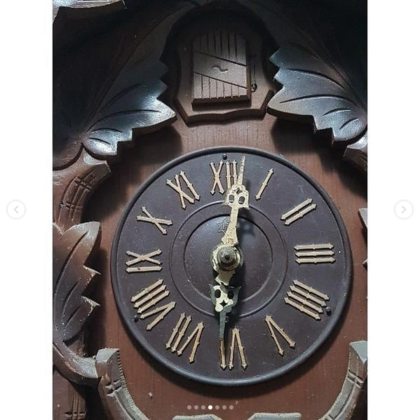 Antigo Relógio Cuco H Modelo 201 Ano 1952