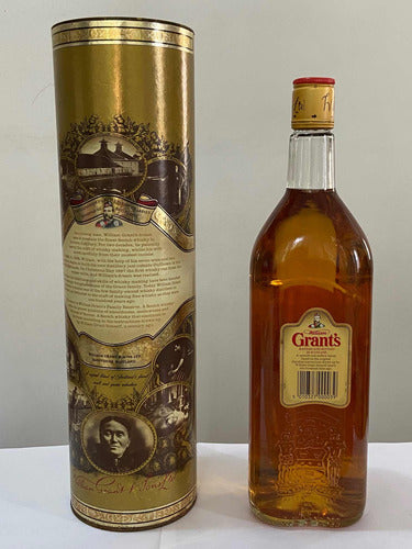 Antigo Whisky William Grant's Finest Scotch Lacrado - Lote 1