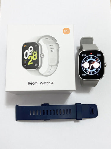 Smartwatch Xiaomi Redmi Watch 4 Prateado/cinza + Pulseira Yt
