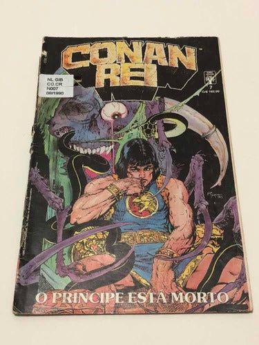 Lote Hq Gibi Antigo Conan Marvel - Conan Rei