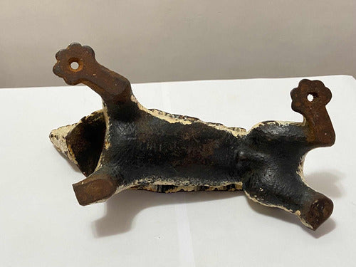 Antigo Jacaré de Farmácia Apertador de Rolhas -Ferro Fundido