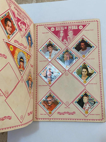 Antigo Album Figurinhas Cavalo De Aço Cromos Educativos