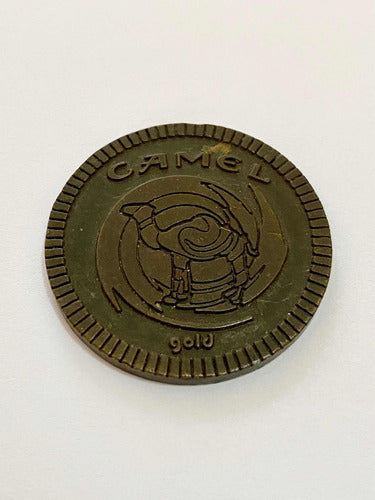 Ficha Antiga Camel Gold Rara de Coleção