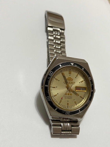 Relógio Antigo Orient Crystal Automatic Zfm 195