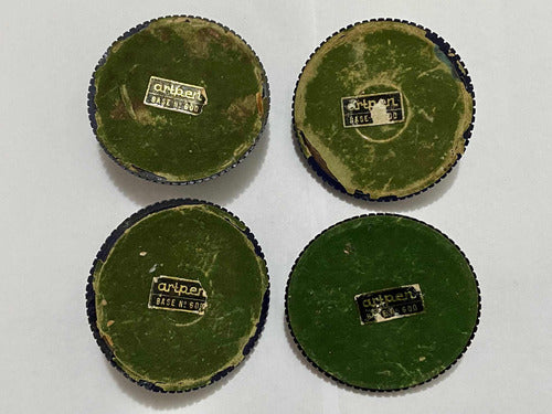Bases Artpen No 600 Giratórias Antigas 9cm (4 Unid.)