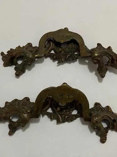 Puxadores Com Pingentes Para Móveis Em Bronze Estilo Xv