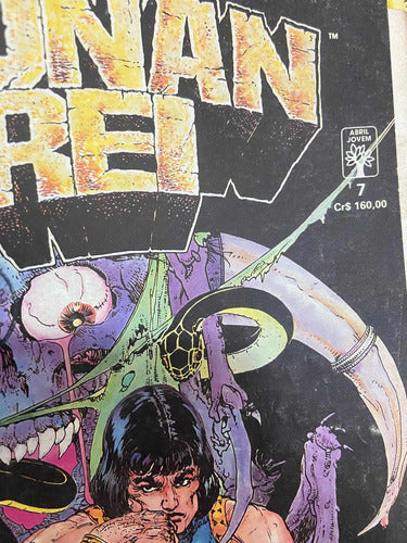 Lote Hq Gibi Antigo Conan Marvel - Conan Rei