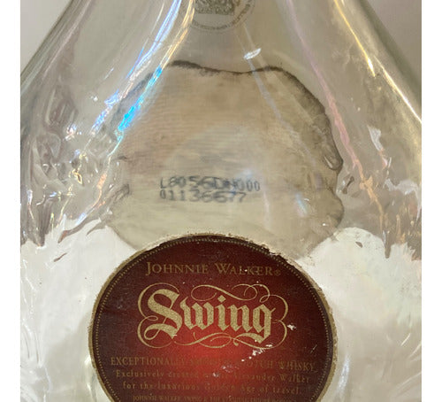 Garrafa Antiga Whisky Johnnie Walker Swing Vazia
