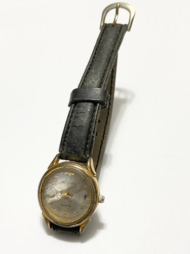 Relógio Antigo Technos Dourado Quartz