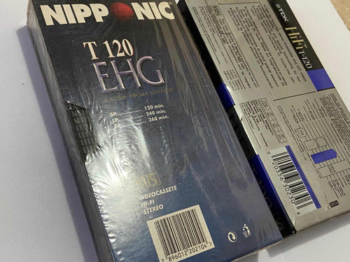 Fita Antiga Vhs Lacrada Virgem Nipponic E Tdk Hifi