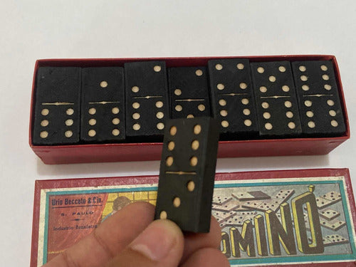 Domino Antigo Década De 50 Urio Beccato & Cia - Lote 1