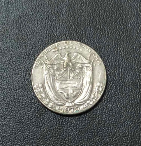 Moeda Antiga Panama 1970 Decimo De Balboa