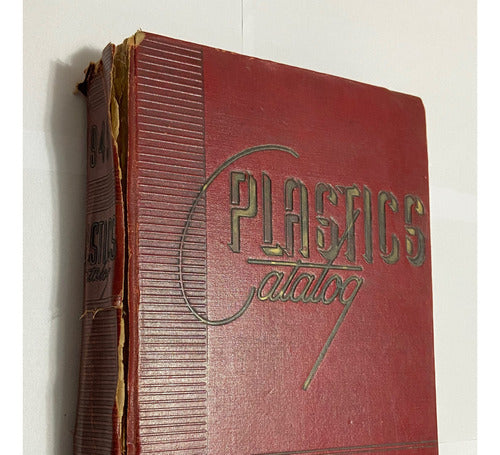 Livro Antigo Catálogo De Plásticos - A Enciclopédia 1945