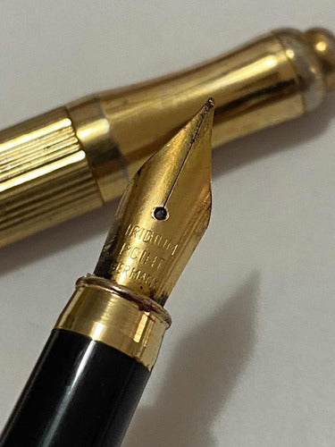 Antigas Canetas Douradas Iridium Point Germany