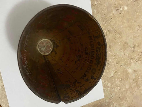 Antigo Medidor Marca - Gato Ideal Para Cozinha