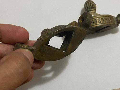 Antigas Peças Fixadoras Cantoneira Decorativas Em Bronze